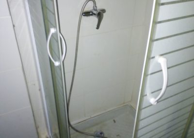 Douche avant rénovation